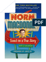 Based On A True Story: Not A Memoir - Norm Macdonald
