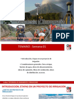 Sesion N° 01 - I Unidad. - TOP EN SANEAMIENTO E IRRIGACIONES