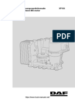 Oil Systeem MX-motor of DAF XF105