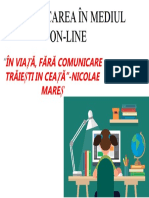 Comunicarea În Mediul On-Line