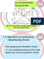 Algoritam Za Konstrukciju Pripadajućeg Drveta