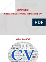 Create a Strong CV