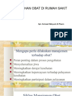 Kuliah 3 Pengelolahan Obat Dari Seleksi - Pendistribusian Di Rs