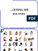 Meeting Six: Routines