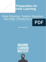 Data Preparation for Machine Learning Data Cleaning Feature Selection and Data Compress