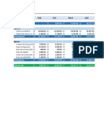 Monthly Cash Flow Report for Small Business