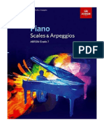 Piano Scales & Arpeggios, Grade 7 - Musical Scores, Lyrics & Libretti
