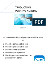 Perioperative Nursing: KMB Ivk KMB Iv