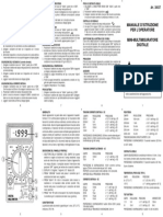 Manuale Tester Fa30037