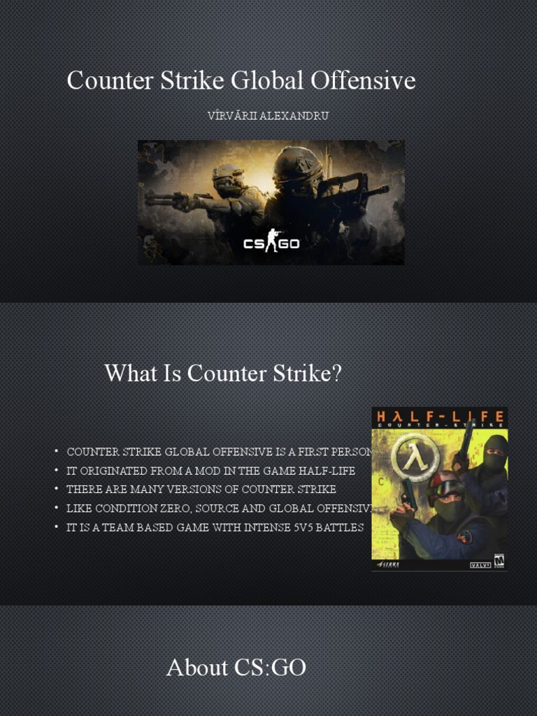 Counter Strike Global Offensive: Vîrvării Alexandru | PDF | Games ...