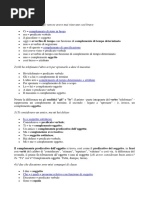 Scheda - Analisi Logica (con soluzione)