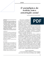 O Paradigma Da Notícia Como Construção Social - Carlos Alexandre de Carvalho Moreno