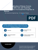 Online) Application of Queue System Model