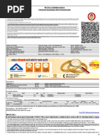 Irctcs E-Ticketing Service Electronic Reservation Slip (Personal User)