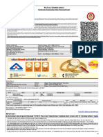 Irctcs E-Ticketing Service Electronic Reservation Slip (Personal User)