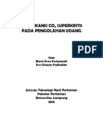 Buku Signifikansi CO2 Superkritis Pada Pengolahan Udang - 2021