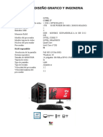 PC para Diseño Grafico y Ingeneria