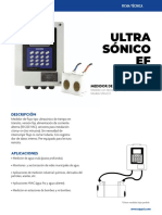 Medidor Ultrasonico Ultra E-F