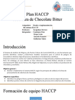 Presentacion HACCP - Chocolate Bitter