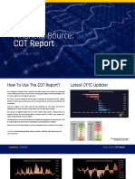 COT Currency Report 2 August 2021