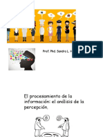 TEMA 8. Procesamiento de La Información. Análisis de La Percepción 2021-2022