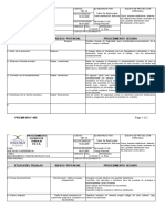 Procedimiento de mantenimiento de fuentes radiactivas