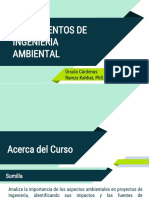 Presentación 1 - Introducción, Teoria de Sistemas Naturales, Contaminación