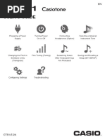 Casio CT-S1 Users Guide