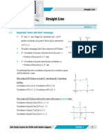 Straight Line: 1.1 Important Terms and Their Meanings