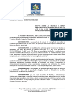 DECRETO N 036-2020 Medidas Restritivas