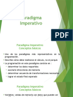 Paradigma Imperativo: Conceptos básicos del paradigma de programación imperativa