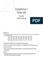 Taller 3 Distribucion de Frecuencia Repaso