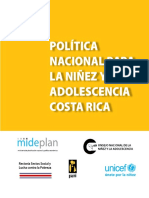 PoliticaNacional para La Ninez y La Adolescencia