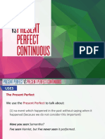 present perfect vs present perfect continuous