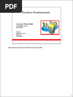 Database Fundamentals: Lecturer: Rana Salah