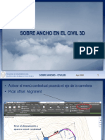 DV - P10B Sobreancho en Civil3D