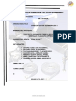 CDM II - Informe 2 - Proyecto Canaleta Artesanal