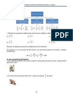 Multiplicación de Fracciones