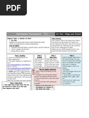 Homework Term 2 Week 1