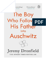 The Boy Who Followed His Father Into Auschwitz: The Number One Sunday Times Bestseller - Jeremy Dronfield