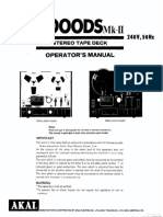 Operator'S Manual: 24OV, 50Hz