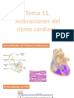 Tema 11. Alteraciones Del Ritmo Cardiaco