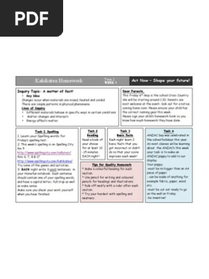 Homework Term 2 Week 1