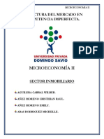 Estructura Del Mercado en Competencia Imperfecta Proyecto 100