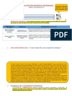 EVALUACION DIAGNOSTICA Matemática 2° Mod2