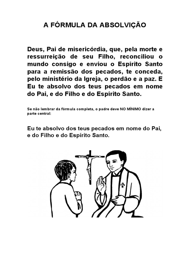 Absolvição Sacramental | PDF