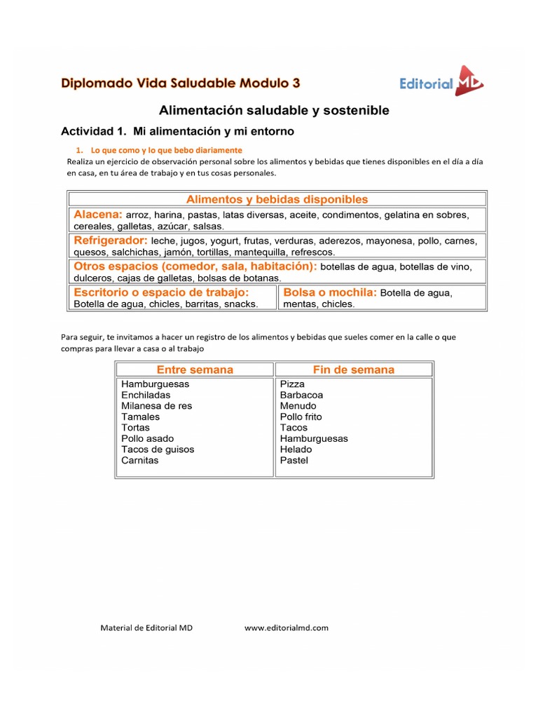 Actividad 1 Modulo 3 | PDF