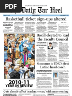 The Daily Tar Heel For April 27, 2011 | PDF | University Of North ...