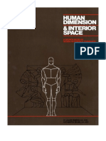 Human Dimension and Interior Space: A Source Book of Design Reference Standards - Julius Panero