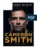 The Storm Within: Cameron Smith: The Autobiography of A Legend - Autobiography: Sport